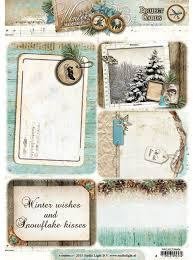 Project Cards nr.04 Winter memories A4 p/vel