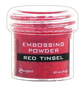Embossing red tinsel Powder p/34ml