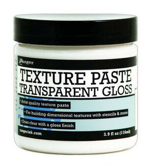 Ranger Texture Paste Transparent Gloss p/st transparant