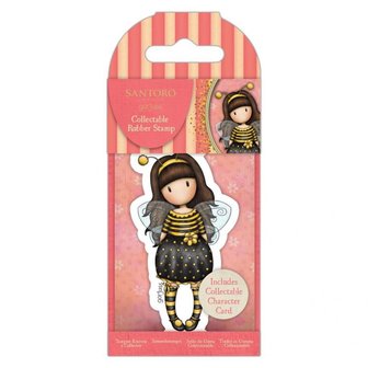 Rubber stamp Bee-lovede nr.66 p/st