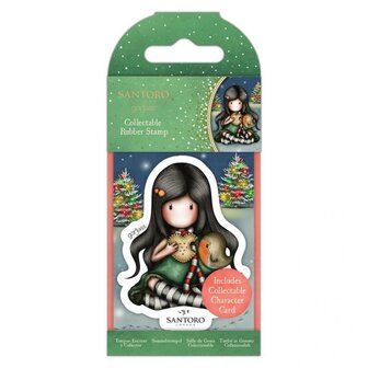 Rubber stamp Christmas friend nr.81 p/st