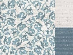 Scrappapier Frosted Scrapbook Paper Icicles 30.5x30.5cm p/vel