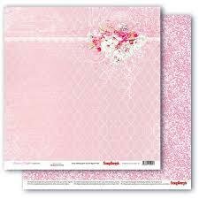 Scrappapier Garden of Delights Pretty in pink 30.5x30.5cm p/vel 