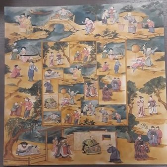 Scrappapier oriental Collection japan 30.5x30.5cm p/vel