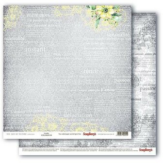 Scrappapier The Art of Nature Tender 30.5x30.5cm p/vel 