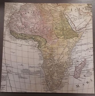 Scrappapier travel Collection afrika 30.5x30.5cm p/vel