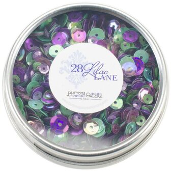 Sequins gemixt Violet Blossom 40gr p/st