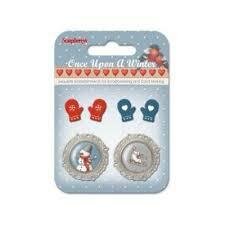 Embellishments epoxy Once Upon a Winter handsch p/set