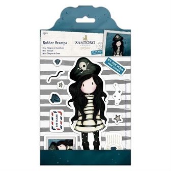 Rubber stamp Piracy p/st