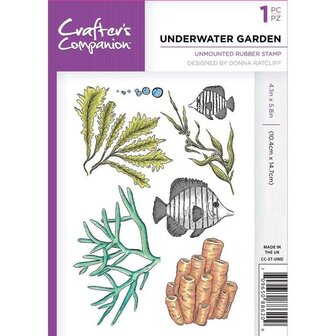 Stamp Underwater garden A6 p/st rubber unmounted