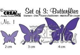Stans 3 vlinders p/st