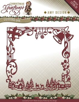 Stans Christmas Greetings Frame p/st