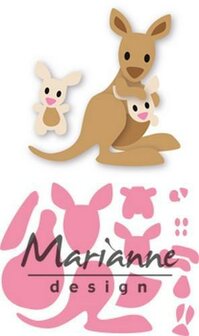 Stans Collectable Eline`s kangaroo &amp; baby p/st