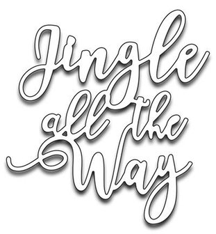 Stans creative Jingle all the way 6.35x6.6cm p/st