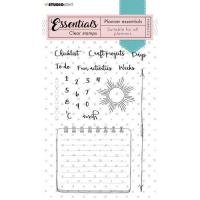 Clear stamp nr.512 planner essentials A6 p/st