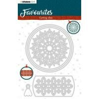 Stans  nr.340 stencil Winter&lsquo;s Favourites p/st embossing 