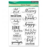 Clear Stamp choose happy A5