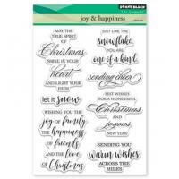 Clear Stamp joy &amp; happiness A5