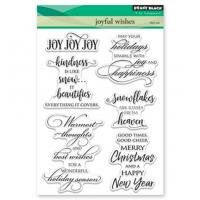 Clear Stamp joyful wishes A5