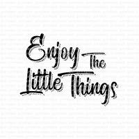 Stamp enjoy little things 49x36mm p/st rubber unmounted 