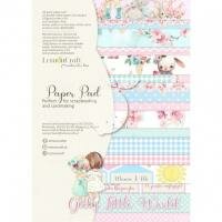 Paper pad A4 Girls Little World p/set