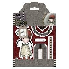 Rubber stamp Holly p/st