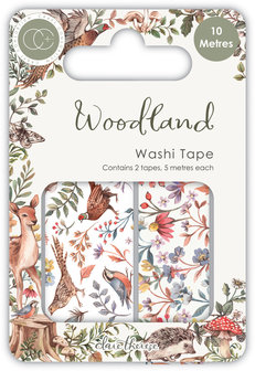Washi tape Woodland p/2st