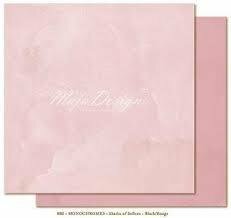 Scrappapier 30.5x30.5cm roze p/vel monochromes Sofiero
