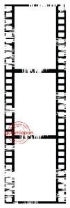 Stamp filmstrip 42x135mm p/st rubber unmounted