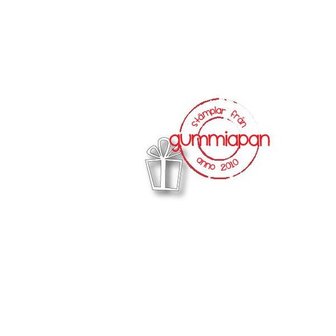 Stans cadeautje met grote strik 27x34mm p/st