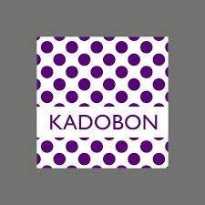 Kadobonnen paars stip 11x11cm p/5st 