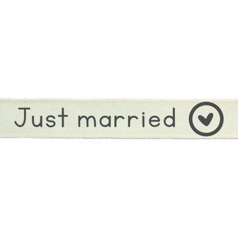 Lint just Married 15mm p/mtr creme