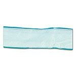 Lint turquoise 23mm organza wired p/m
