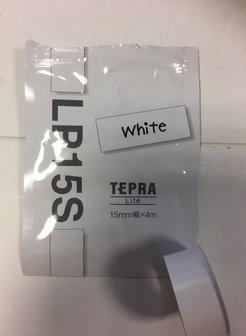 Masking tape wit Tepra lite printer p/4m
