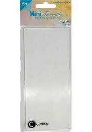 Mini-Trouvaille B Embossing plaat + mat p/st