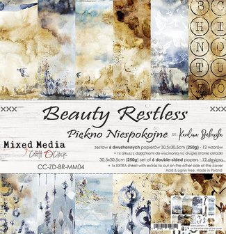 Paper pad 30.5x30.5cm Beauty Restless p/6vel
