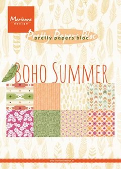 Paper pad 15x21cm Boho Summer p/set