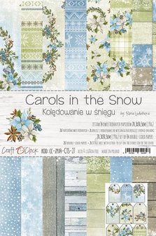 Paper pad A4 CarolsPaper pad A4 Carols In the Snow p/14vel In the Snow p/set