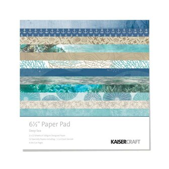 Paper pad Deep sea 16.5x16.5cm p/set