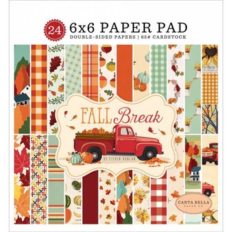 Paper pad 15x15cm Fall Break 15x15cm p/24vel