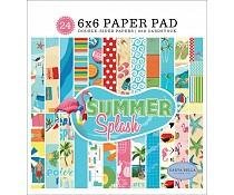 Paper pad 15x15cm Summer Splash p/24vel