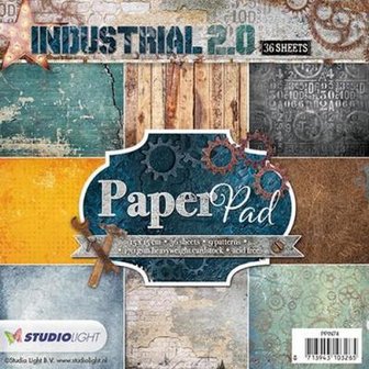 Paper pad  nr.74 Industrial 2.0 15x15cm p/36vel