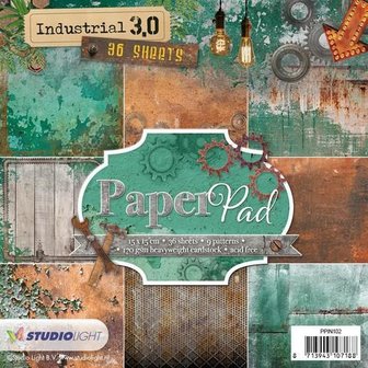 Paper pad nr.102 Industrial 3.0 15x15cm p/36vel
