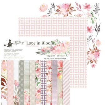 Paper pad Love in Bloom 30.5x30.5cm p/12vel