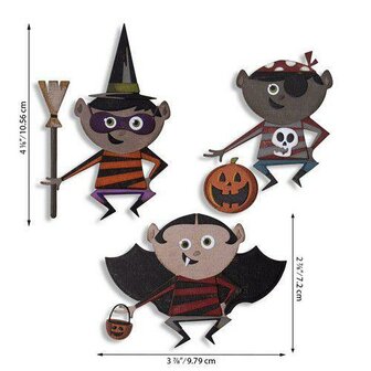 Stans thinlits Trick or Treater p/18st Tim Holtz 