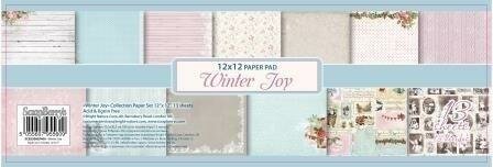 Paper Pad 30.5x30.5cm Winter Joy p/13vel