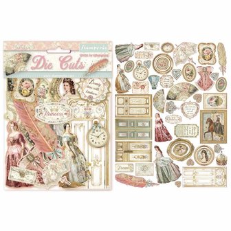 Die cuts Princess p/47st