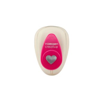 Figuurpons Hart 9.6x8mm p/st