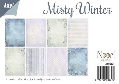 Paper pad A4 misty Winter p/12vel