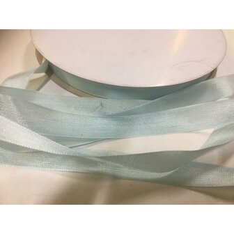 Seambinding dusty blauw F7 15mm p/mtr kreukellint 